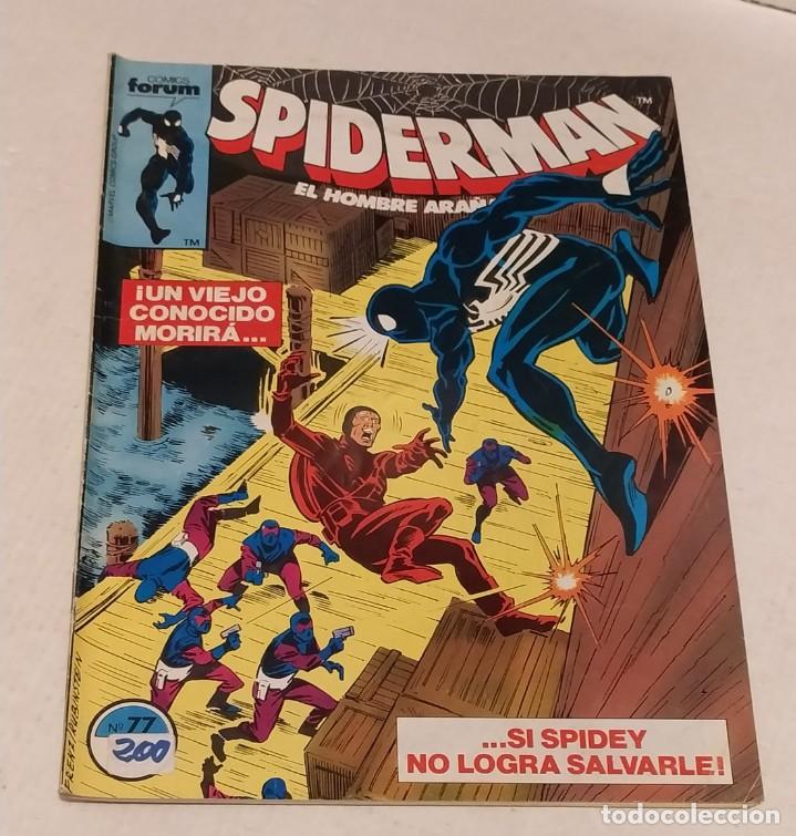 C&oacute;mics: SPIDERMAN N&ordm; 77 - COMICS FORUM - MARVEL. A&Ntilde;O 1985 - Foto 1