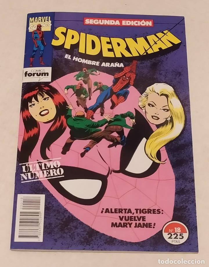 C&oacute;mics: SPIDERMAN N&ordm; 18 - SEGUNDA EDICION - COMICS FORUM - MARVEL. A&Ntilde;O 1995 - Foto 1