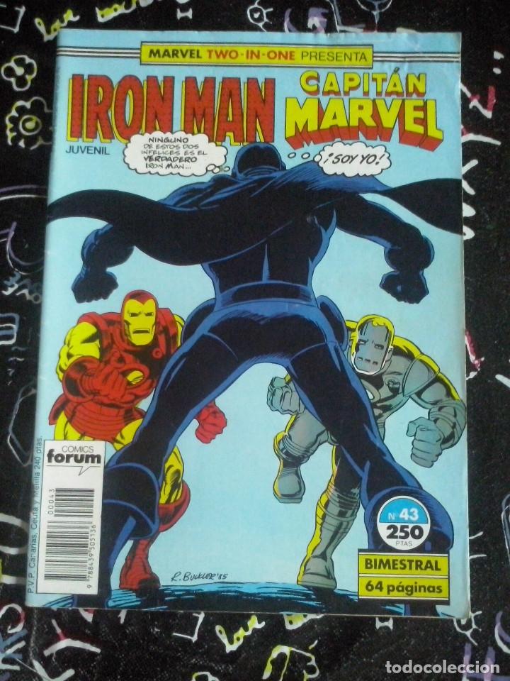 C&oacute;mics: FORUM - IRON MAN VOL.1 NUM. 43 MARVEL TWO-IN-ONE - Foto 1
