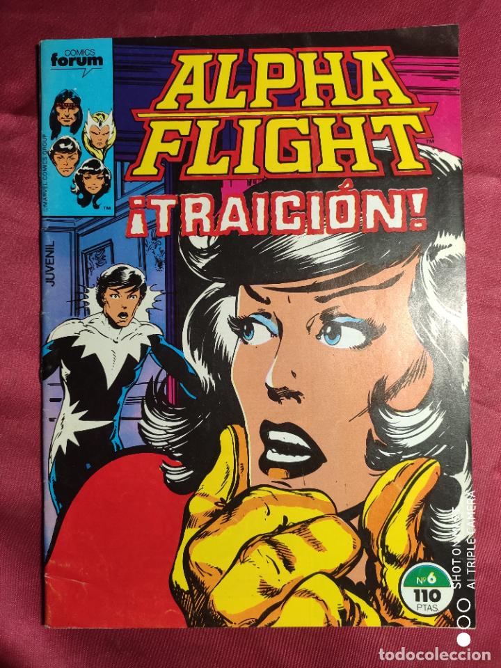 C&oacute;mics: ALPHA FLIGHT. VOL 1. N&ordm; 6. FORUM. - Foto 1