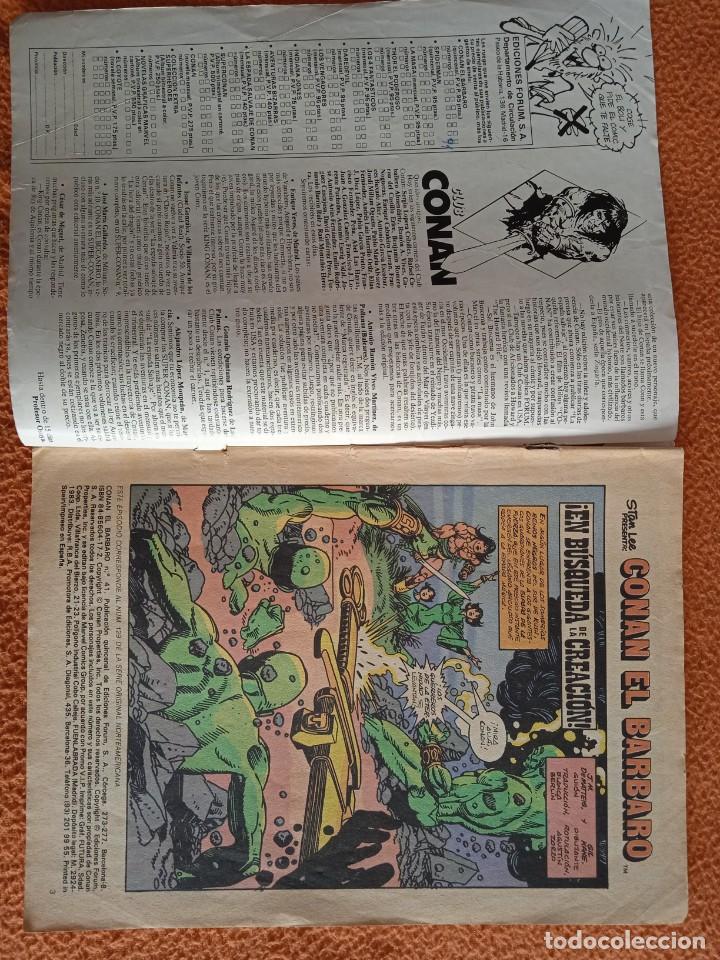 C&oacute;mics: CONAN EL BARBARO 41 VOL 1 FORUM - Foto 4
