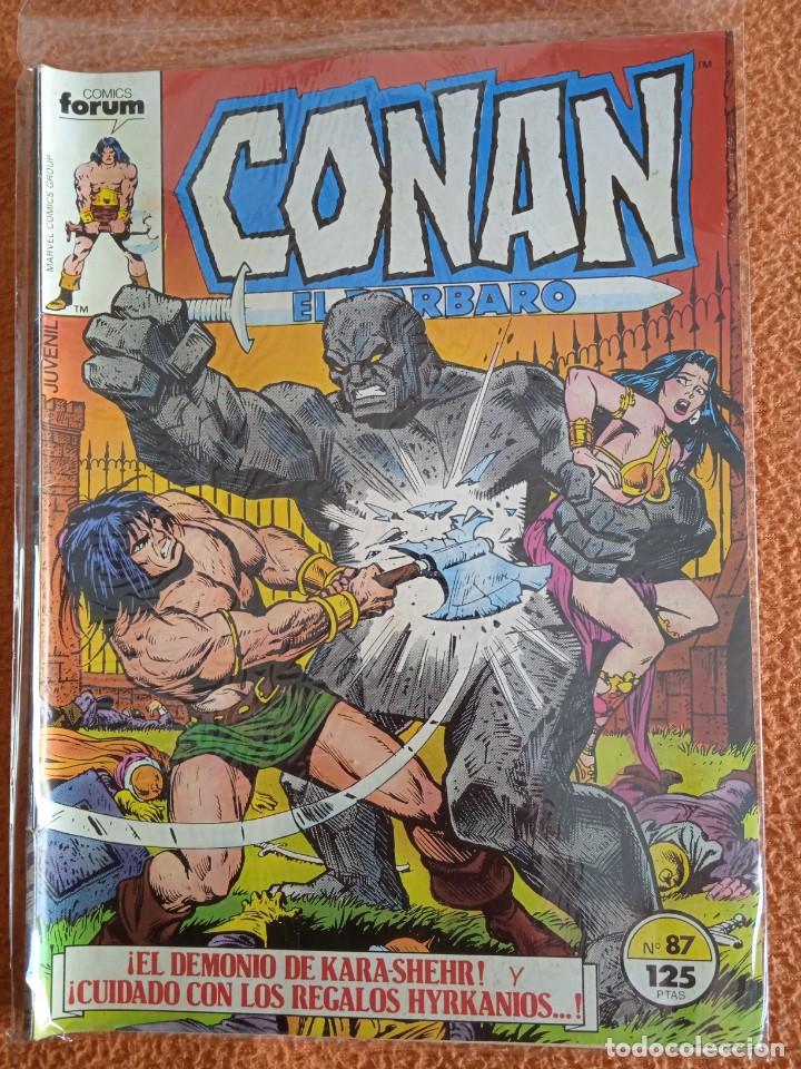 C&oacute;mics: CONAN EL BARBARO 87 VOL 1 FORUM - Foto 1