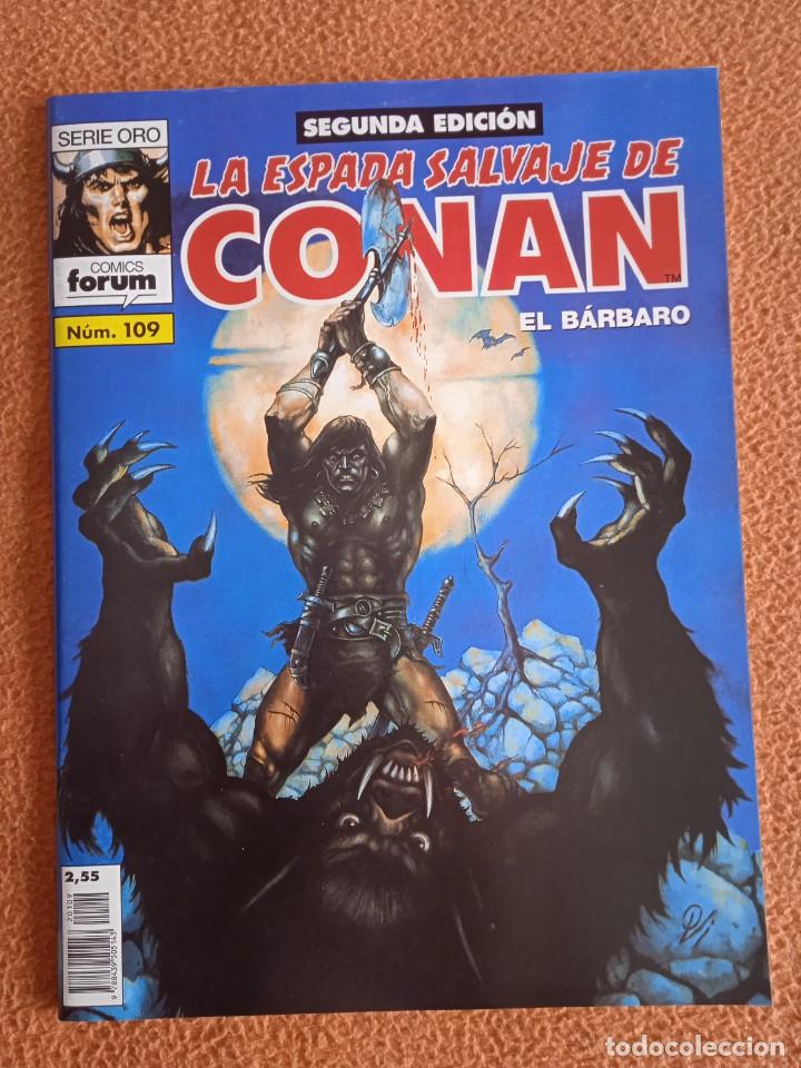 C&oacute;mics: LA ESPADA SALVAJE DE CONAN 109 SEGUNDA EDICI&Oacute;N-FORUM - Foto 1