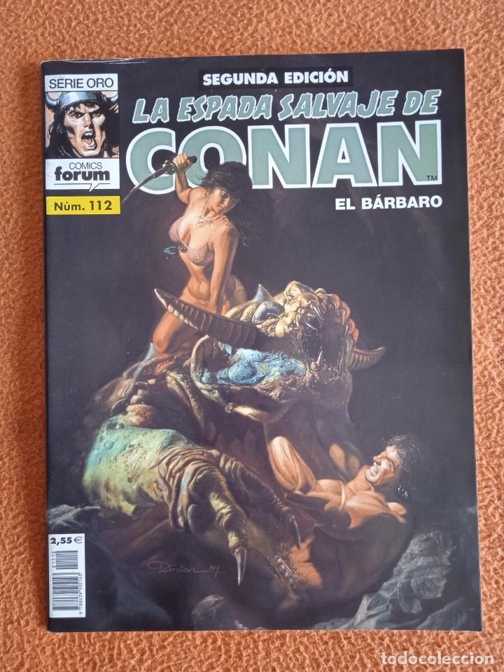 C&oacute;mics: LA ESPADA SALVAJE DE CONAN 112 SEGUNDA EDICI&Oacute;N-FORUM - Foto 1