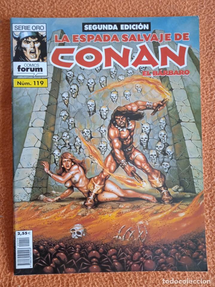 C&oacute;mics: LA ESPADA SALVAJE DE CONAN 119 SEGUNDA EDICI&Oacute;N-FORUM - Foto 1