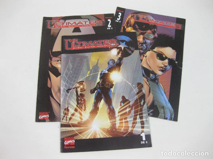 C&oacute;mics: 3 COMIC DE 3 THE ULTIMATES MARVEL COMICS FORUM - Foto 1