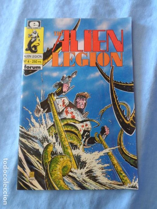 C&oacute;mics: THE ALIEN LEGION - N.&ordm; 4 FORUM 1991 EPIC C&Oacute;MICS