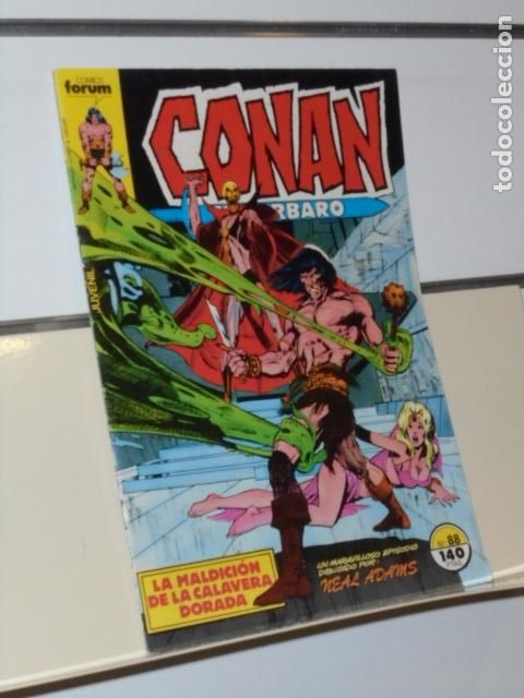 C&oacute;mics: CONAN EL BARBARO VOL. 1 N&ordm; 88 MARVEL - FORUM - Foto 1