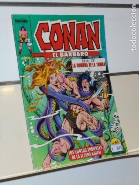 C&oacute;mics: CONAN EL BARBARO VOL. 1 N&ordm; 85 MARVEL - FORUM - Foto 1