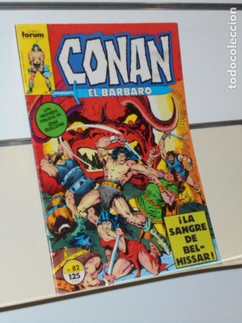 C&oacute;mics: CONAN EL BARBARO VOL. 1 N&ordm; 82 MARVEL - FORUM - Foto 1
