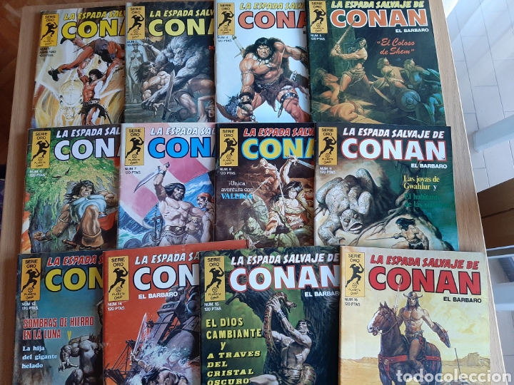 C&oacute;mics: 35 C&Oacute;MICS LA ESPADA SALVAJE DE CONAN. - Foto 2