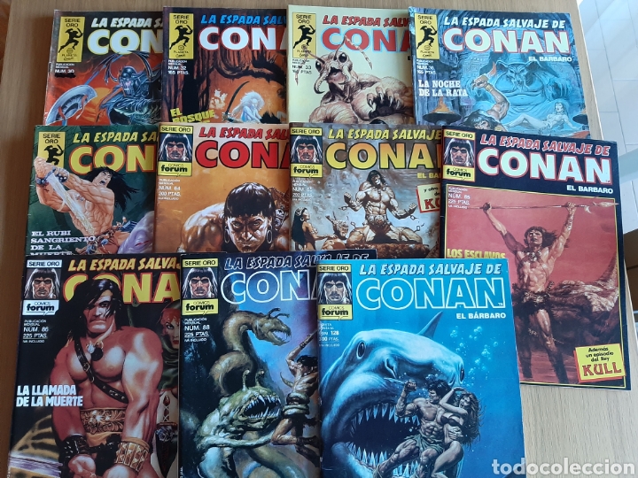 C&oacute;mics: 35 C&Oacute;MICS LA ESPADA SALVAJE DE CONAN. - Foto 4