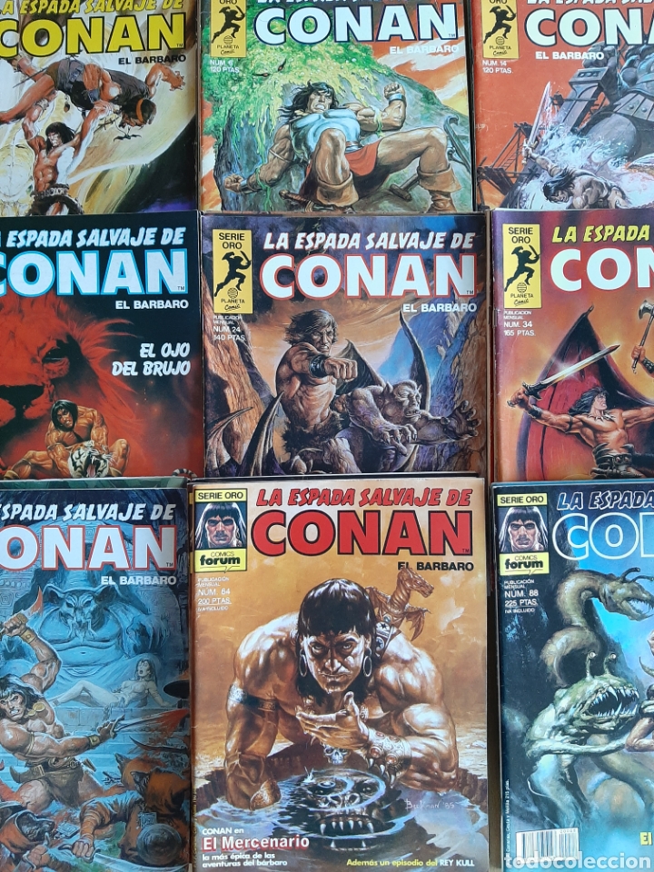 C&oacute;mics: 35 C&Oacute;MICS LA ESPADA SALVAJE DE CONAN. - Foto 1
