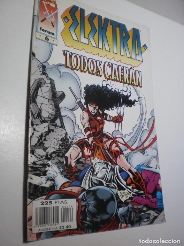 C&oacute;mics: elektra n&ordm; 6 .marvel comics 1998 (buen estado) - Foto 1