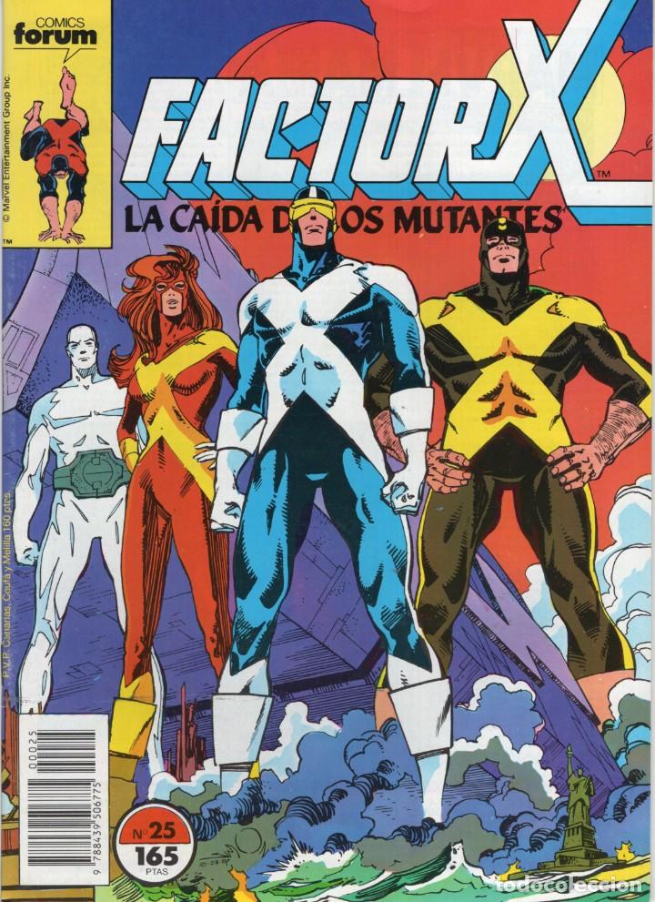 C&oacute;mics: FACTOR X VOL. 1 N&ordm; 25 - FORUM - ESTADO EXCELENTE - Foto 1