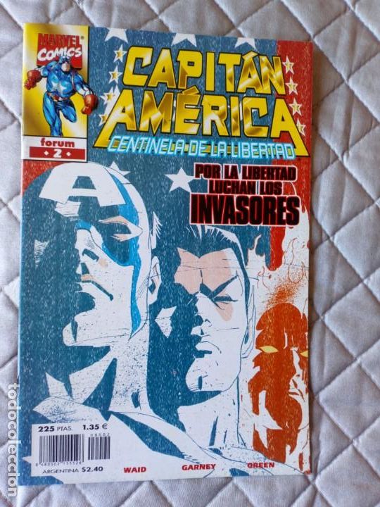 C&oacute;mics: Capit&aacute;n Am&eacute;rica Centinela de la Libertad N&ordm; 2 FORUM - Foto 1