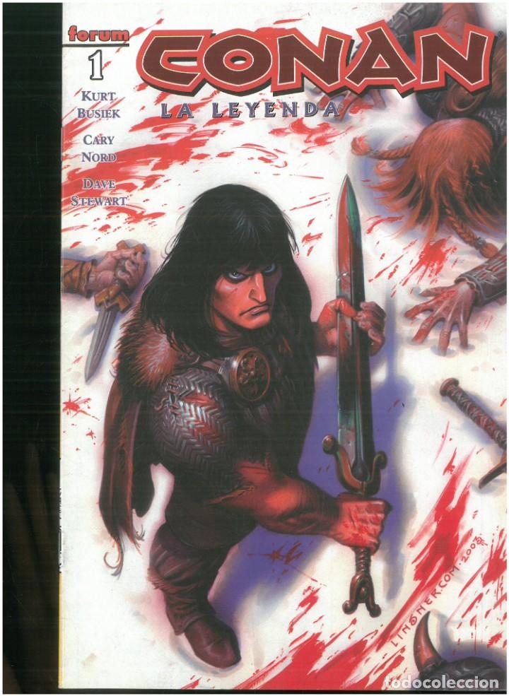 C&oacute;mics: CONAN. LA LEYENDA. N&ordm; 1 . FORUM. C-78. - Foto 1