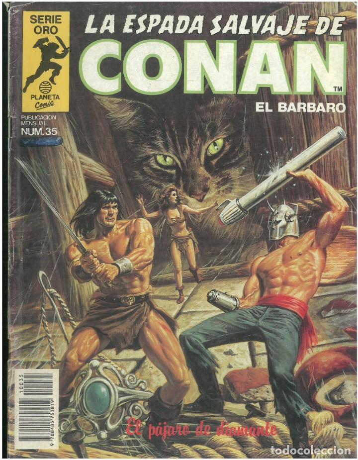 C&oacute;mics: ESPADA SALVAJE DE CONAN. SERIE ORO. N&ordm; 35 . FORUM. C-78. - Foto 1