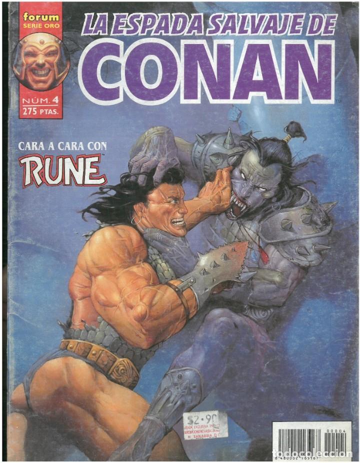 C&oacute;mics: ESPADA SALVAJE DE CONAN. VOLUMEN 2. N&ordm; 4 . FORUM. C-78. - Foto 1