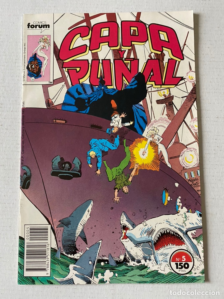 C&oacute;mics: CAPA Y PU&Ntilde;AL #5 F&Oacute;RUM muy buen estado - Foto 1