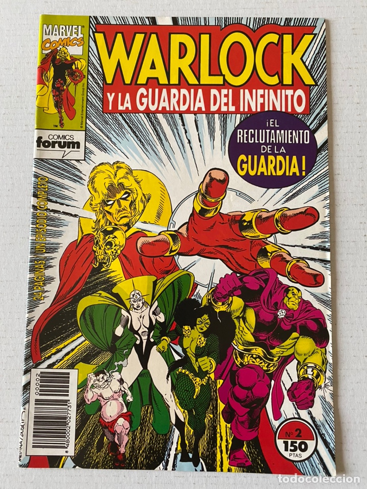 C&oacute;mics: WARLOCK y la Guardia del Infinito #2 FORUM Perfecto estado - Foto 1