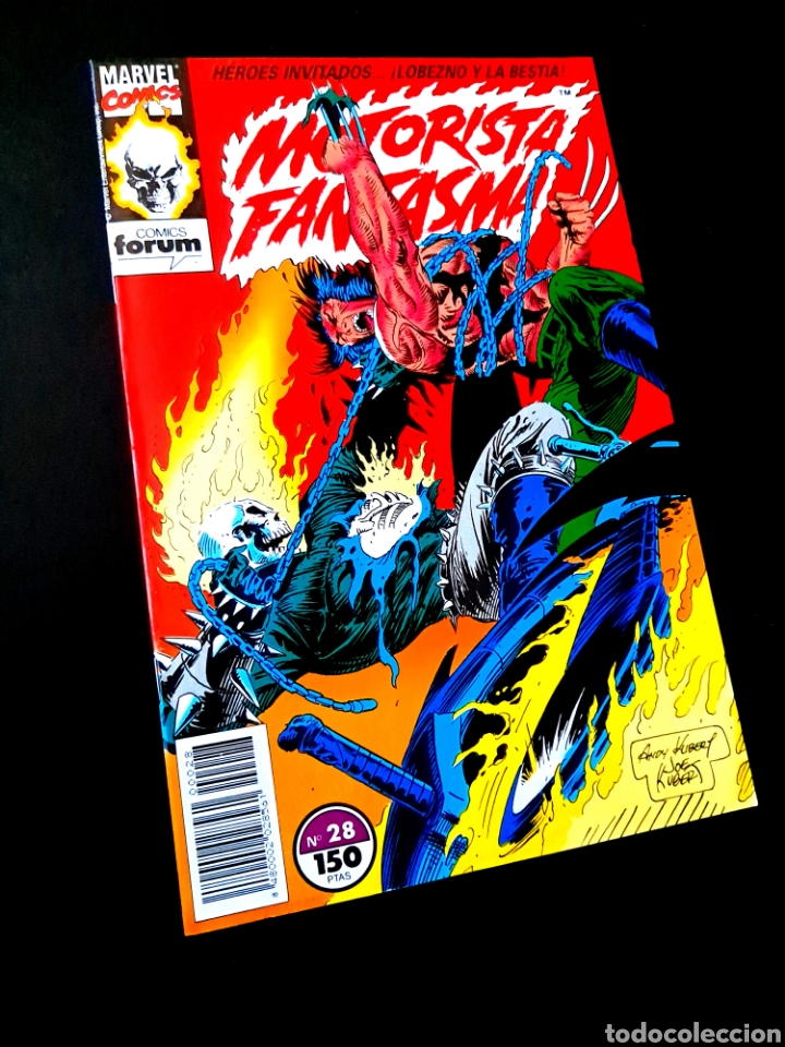 C&oacute;mics: DE KIOSCO MOTORISTA FANTASMA 28 COMICS FORUM MARVEL - Foto 1