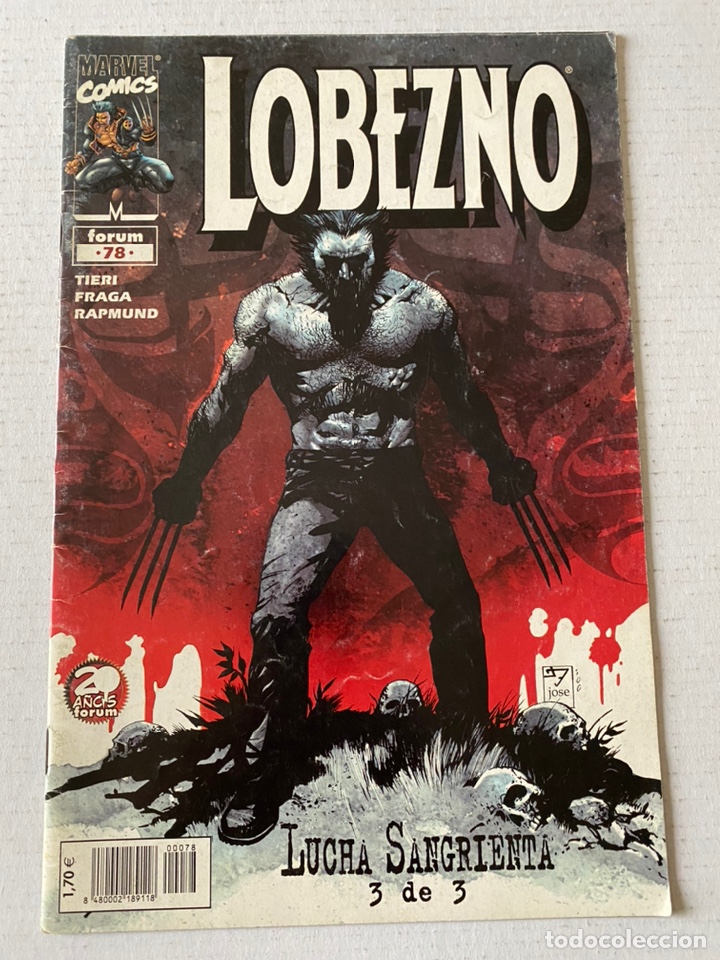 C&oacute;mics: LOBEZNO #78 Vol2 F&Oacute;RUM En buen estado - Foto 1