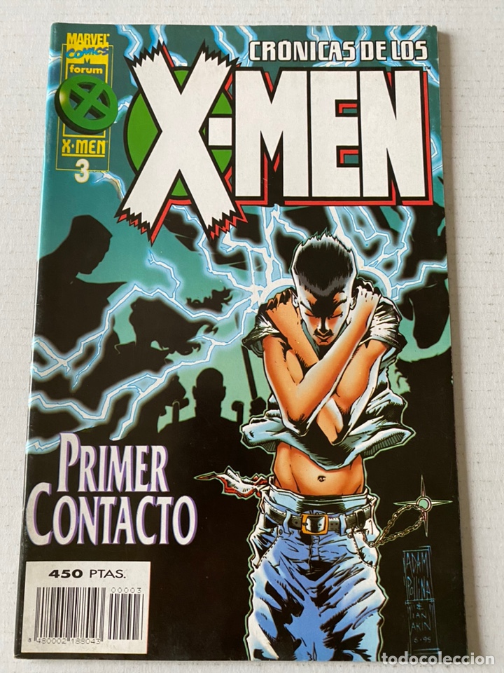 C&oacute;mics: CR&Oacute;NICAS DE LOS X-MEN #3 F&Oacute;RUM en buen estado - Foto 1