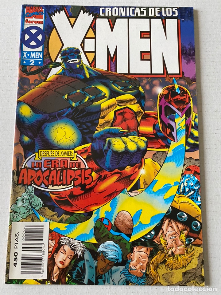 C&oacute;mics: CR&Oacute;NICAS DE LOS X-MEN #2 F&Oacute;RUM en buen estado - Foto 1