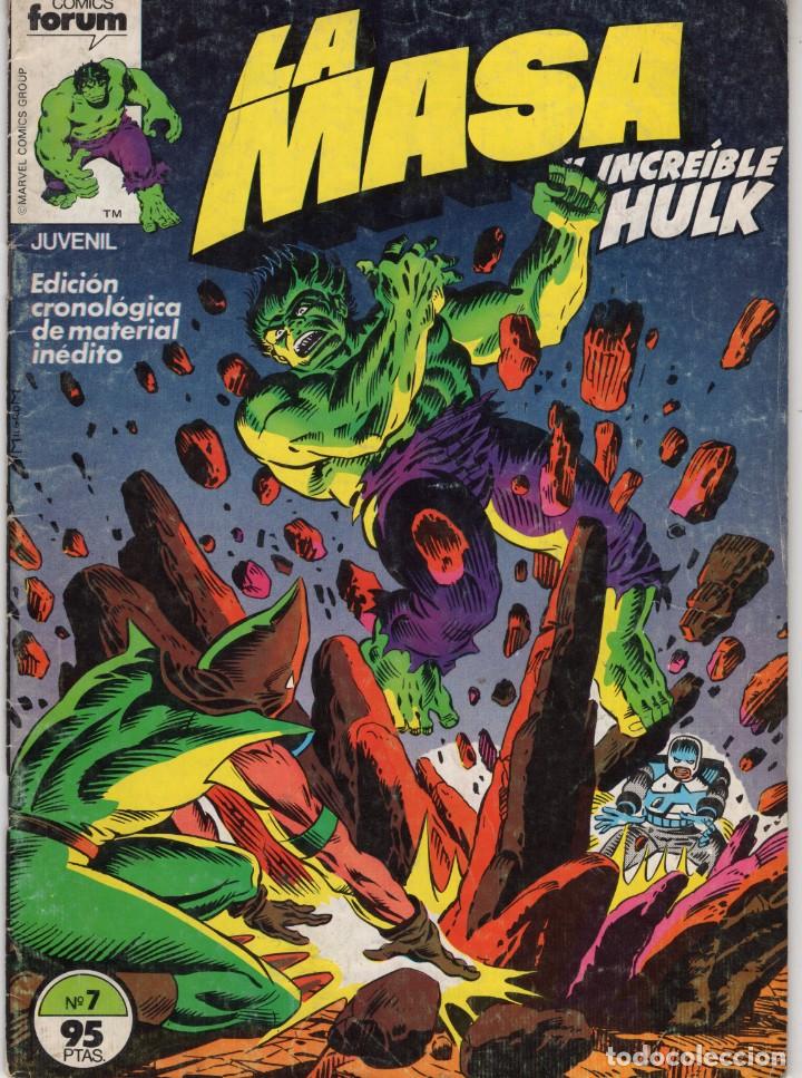 C&oacute;mics: LA MASA VOL. 1 N&ordm; 7 - FORUM - Foto 1