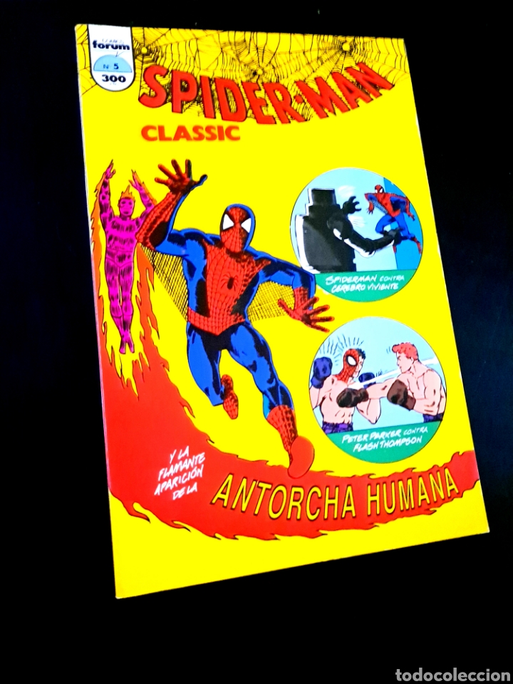 C&oacute;mics: EXCELENTE ESTADO SPIDERMAN CLASSIC 5 COMICS FORUM MARVEL - Foto 1