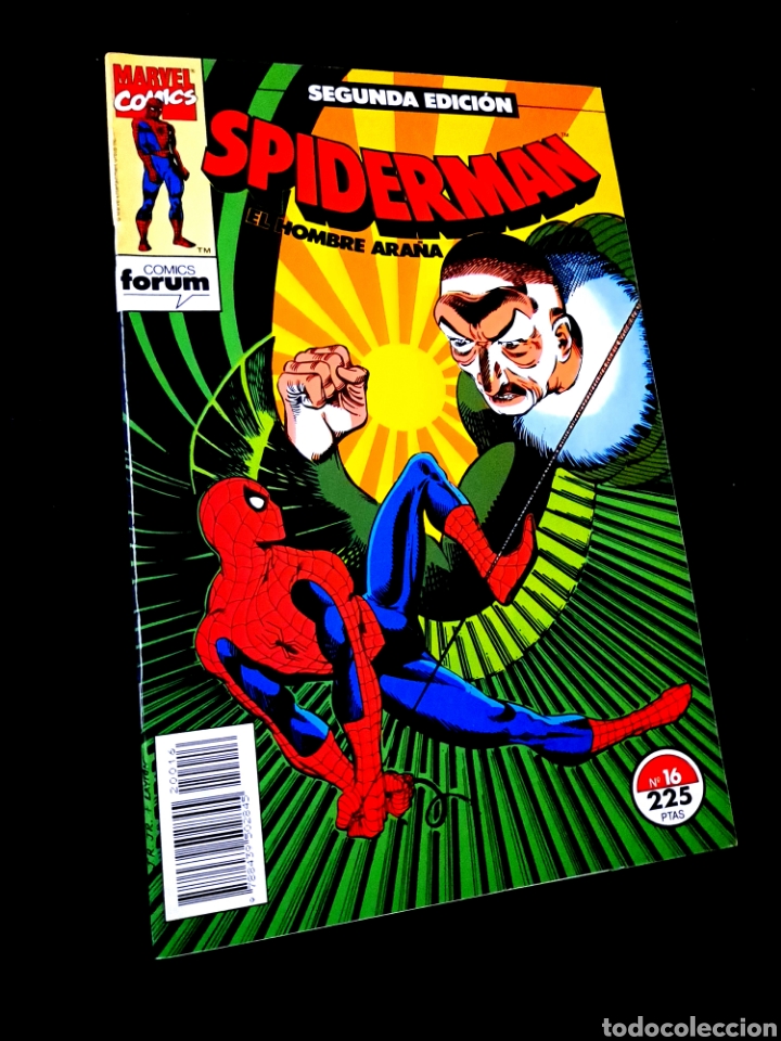 C&oacute;mics: EXCELENTE ESTADO SPIDERMAN 16 SEGUNDA EDICION COMICS FORUM MARVEL - Foto 1