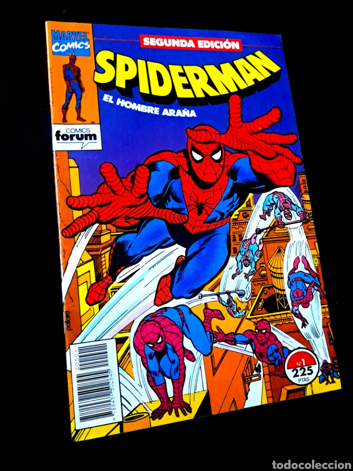 C&oacute;mics: EXCELENTE ESTADO SPIDERMAN 1 COMICS MARVEL FORUM - Foto 1