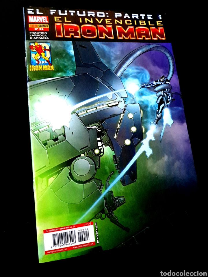 C&oacute;mics: EXCELENTE ESTADO EL INVENCIBLE IRON MAN 24 COMICS PANINI MARVEL - Foto 1