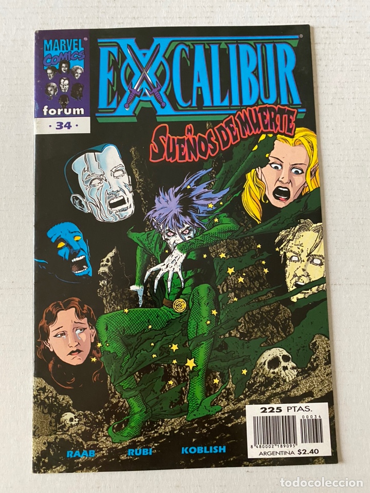C&oacute;mics: EXCALIBUR #34 vol2 FORUM dif&iacute;cil en perfecto estado - Foto 1