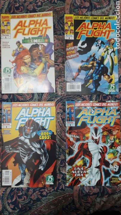 C&oacute;mics: LOTE ALPHA FLIGHT VOL.2 N&deg; 1-2-3-5 - Foto 1