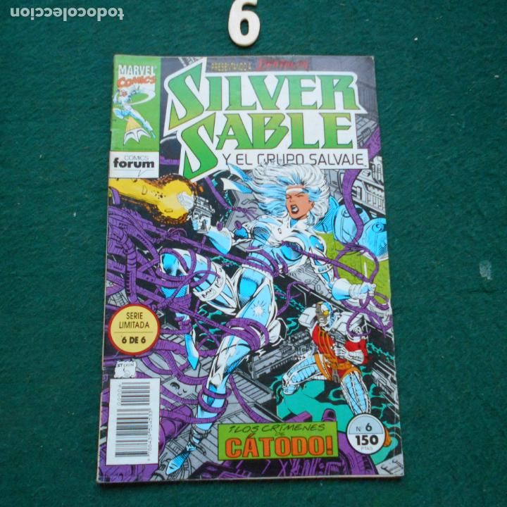 C&oacute;mics: SILVER SABLE Y EL GRUPO SALVAJE N&ordm; 6 MARVEL COMIC - Foto 1