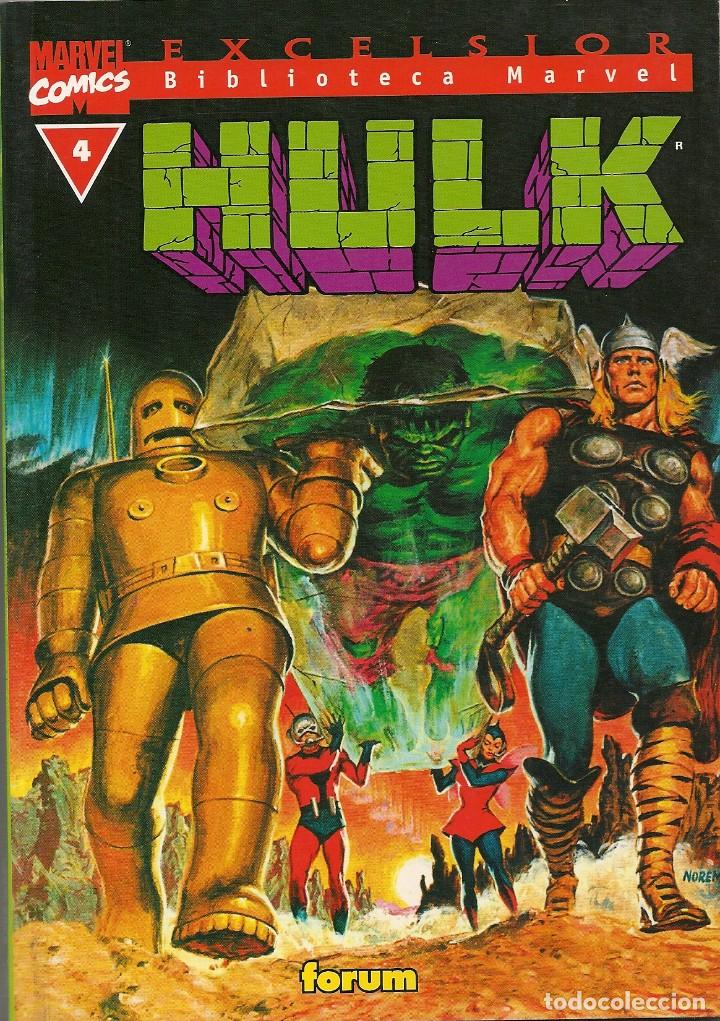 C&oacute;mics: BM: HULK 4 BIBLIOTECA MARVEL HULK 4 - Foto 1