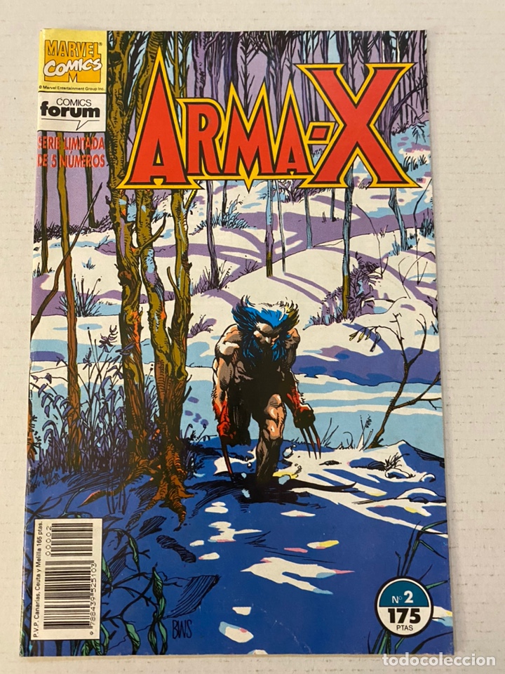 C&oacute;mics: ARMA X #2 1&ordf; edici&oacute;n Vol1 FORUM en buen estado - Foto 1