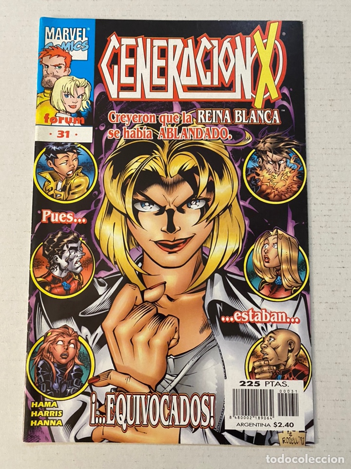 C&oacute;mics: GENERACI&Oacute;N X #31 FORUM Nuevo de KIOSKO - Foto 1