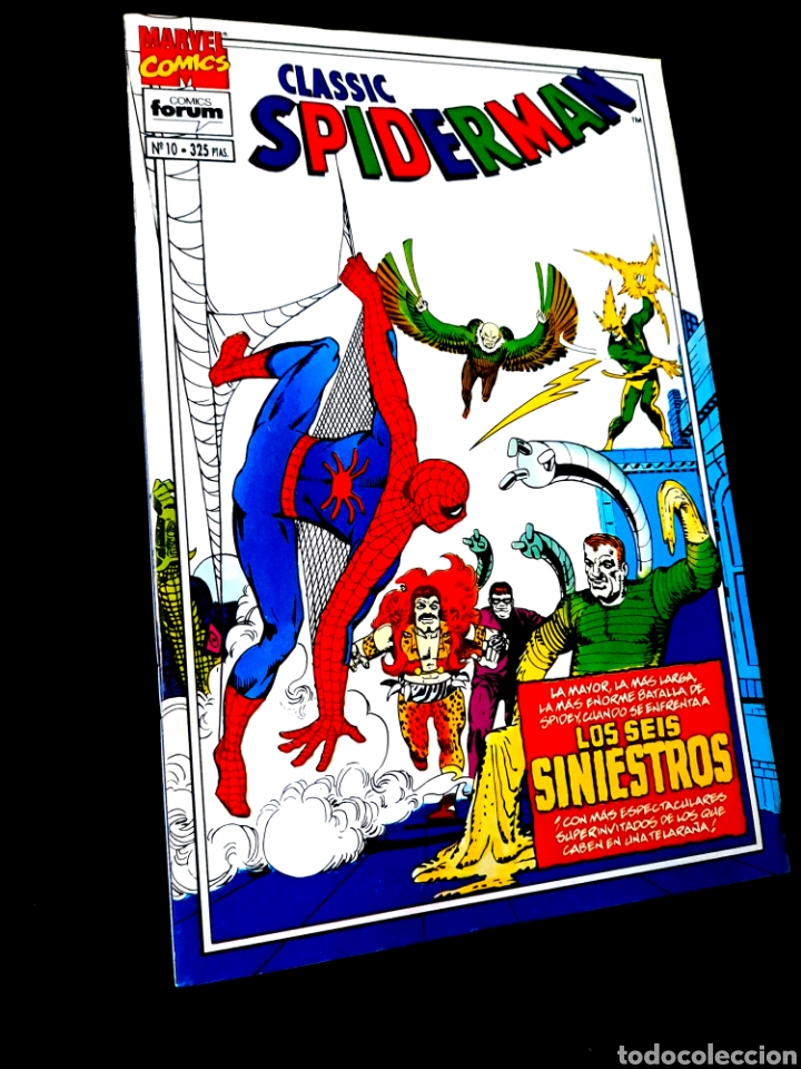 C&oacute;mics: DE KIOSCO CLASSIC SPIDERMAN 10 COMICS FORUM MARVEL - Foto 1