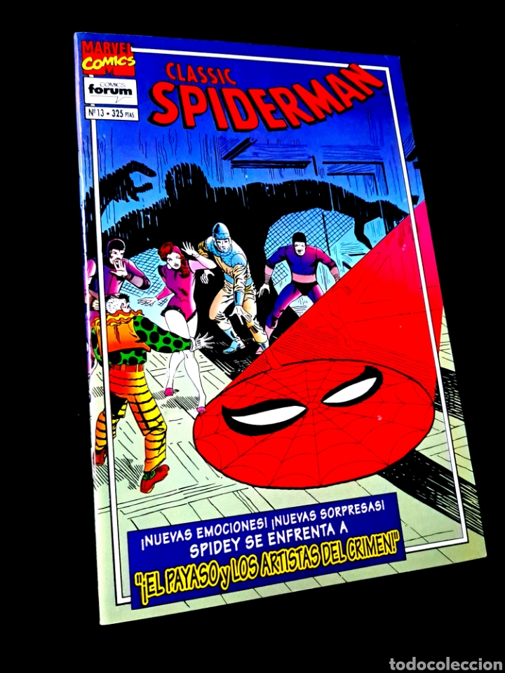 C&oacute;mics: EXCELENTE ESTADO CLASSIC SPIDERMAN 13 COMICS FORUM MARVEL - Foto 1
