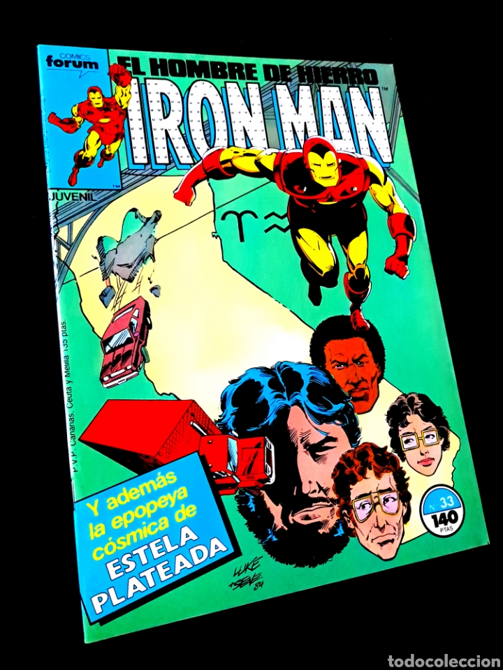 C&oacute;mics: DE KIOSCO IRON MAN 33 COMICS FORUM MARVEL - Foto 1
