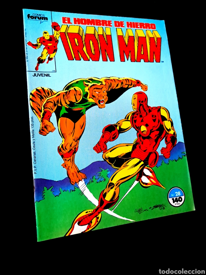 C&oacute;mics: DE KIOSCO IRON MAN 28 COMICS FORUM MARVEL - Foto 1