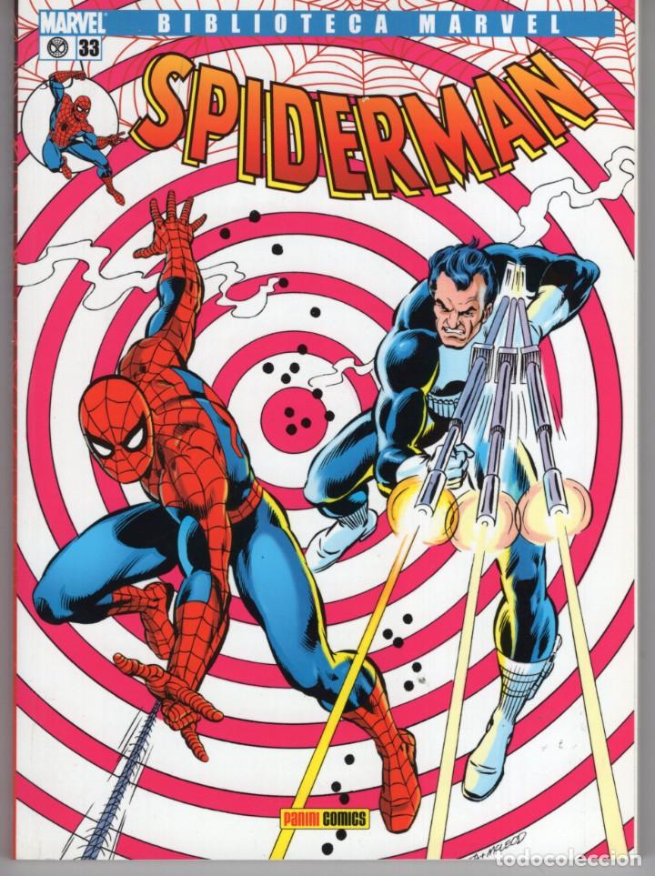 C&oacute;mics: BIBLIOTECA MARVEL SPIDERMAN N&ordm; 33 - PANINI - IMPECABLE - Foto 1
