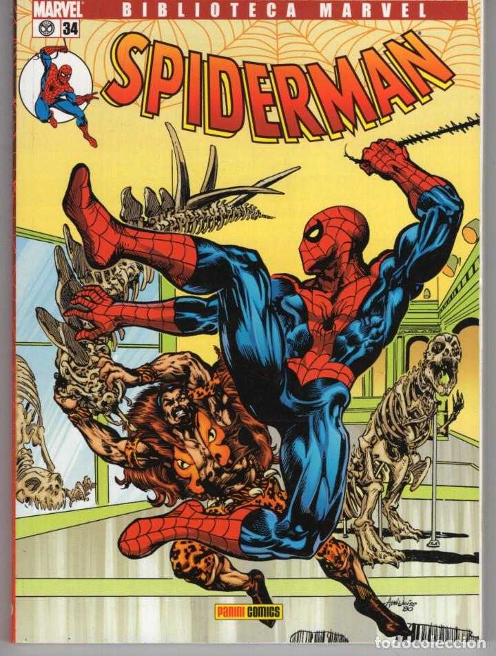 C&oacute;mics: BIBLIOTECA MARVEL SPIDERMAN N&ordm; 34 - PANINI - IMPECABLE - Foto 1