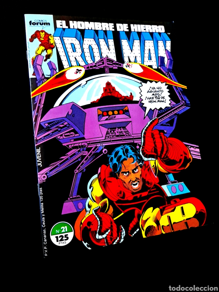 C&oacute;mics: DE KIOSCO IRON MAN 21 COMICS FORUM MARVEL - Foto 1