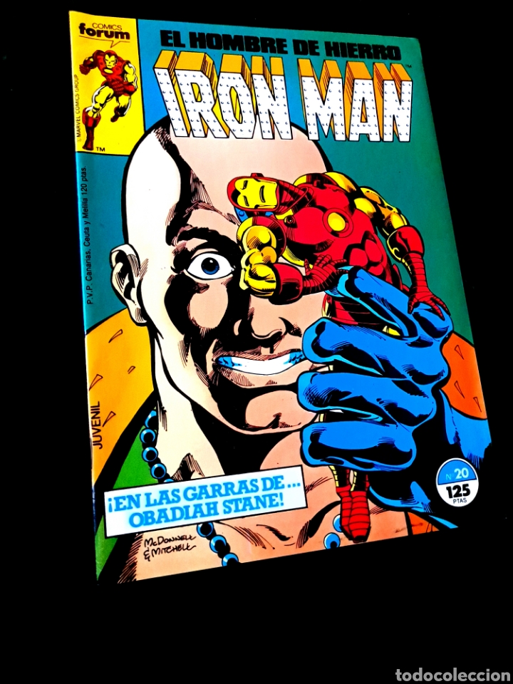 C&oacute;mics: DE KIOSCO IRON MAN 20 COMICS FORUM MARVEL - Foto 1