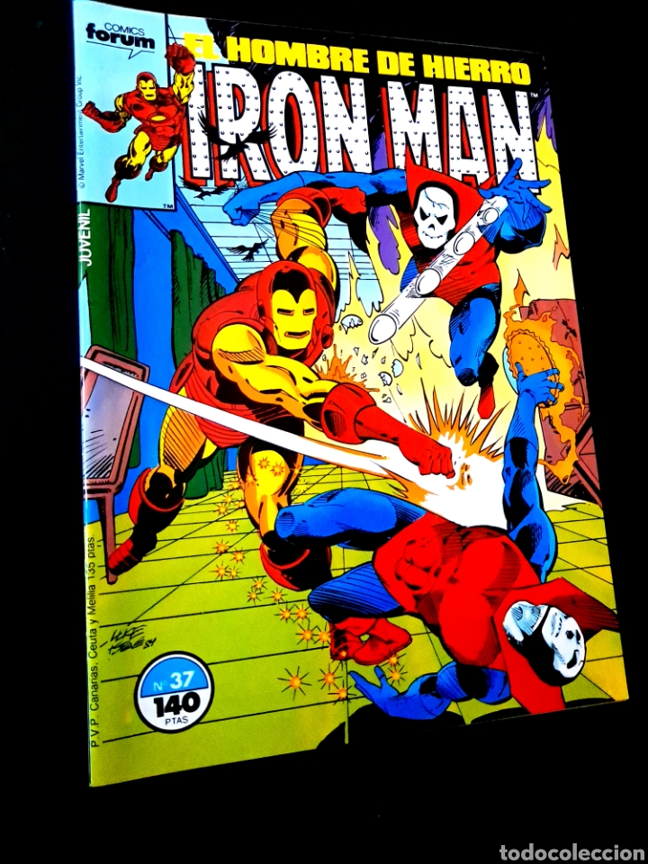 C&oacute;mics: DE KIOSCO IRON MAN 37 COMICS FORUM MARVEL - Foto 1