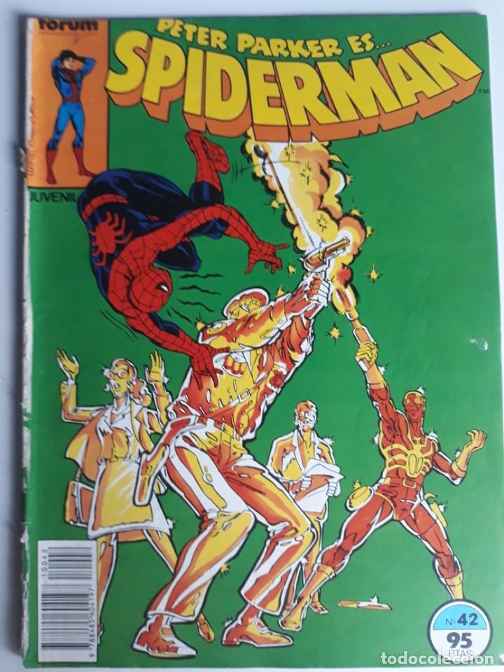 C&oacute;mics: COMIC SPIDERMAN N&ordm; 42 FORUM VOL 1 DE RETAPADO - Foto 1